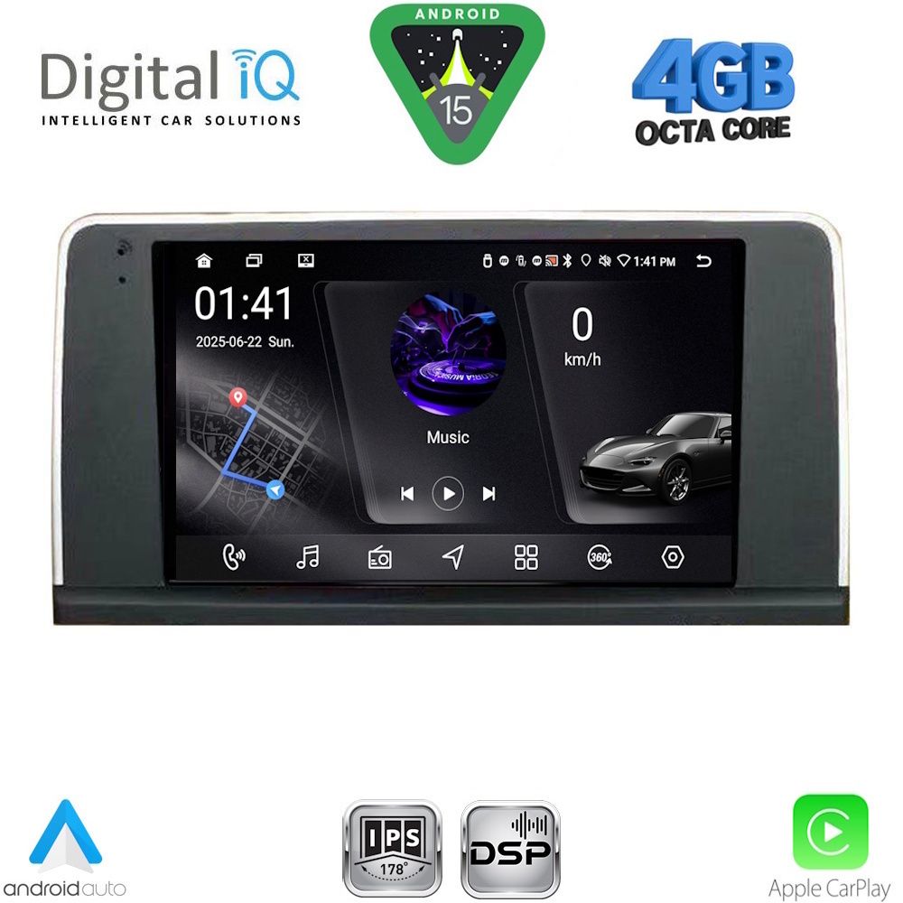 DIGITAL IQ RSG 6059_CPA (CIC) (9inc) MULTIMEDIA TABLET for BMW X3 (F25) mod. 2011-2013