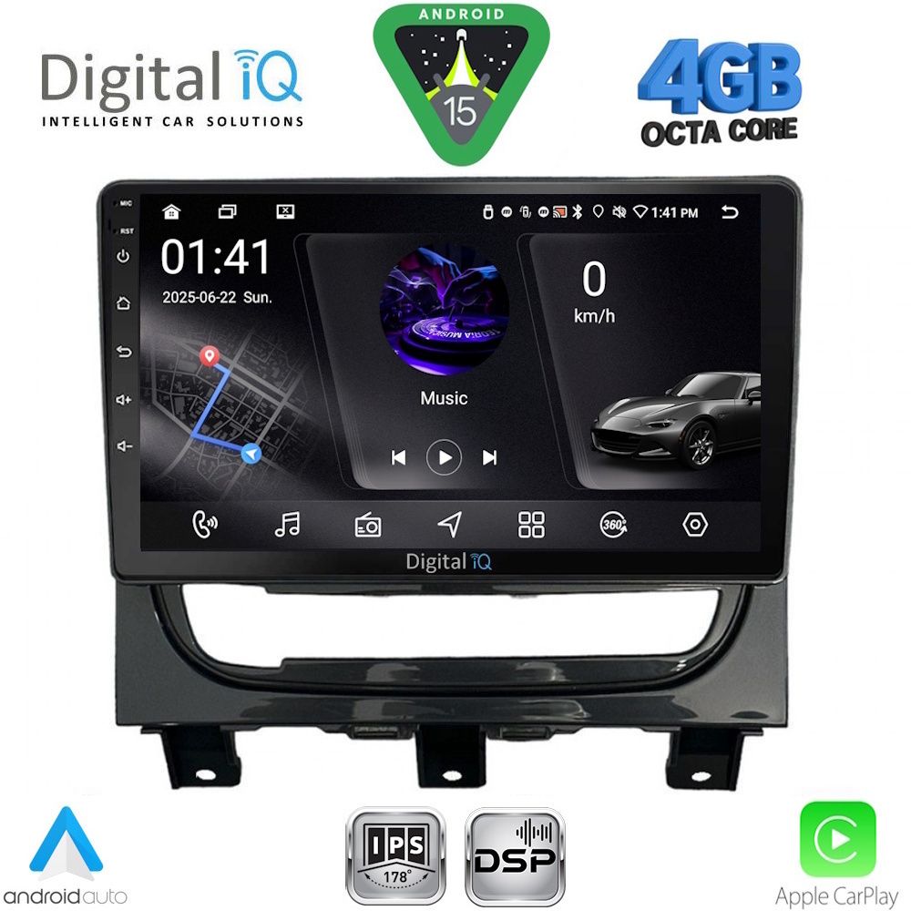 DIGITAL IQ RSG 6146_CPA (9inc) MULTIMEDIA TABLET for FIAT STRADA mod. 2012-2020