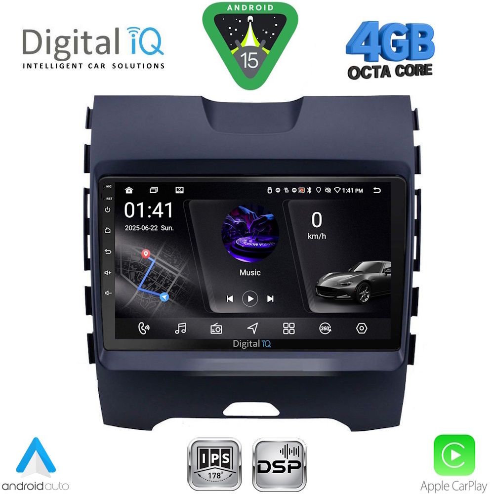 DIGITAL IQ RSG 6152_CPA (9inc) MULTIMEDIA TABLET for FORD EDGE mod. 2015-2023