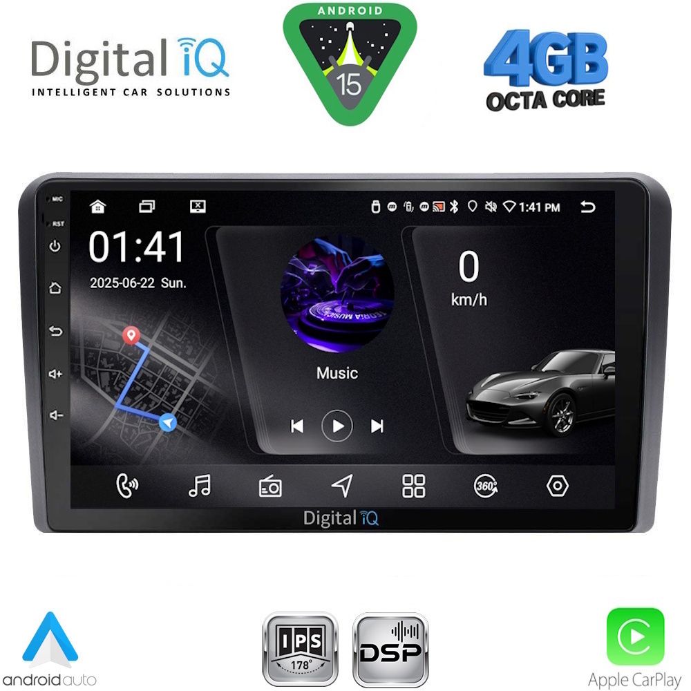 DIGITAL IQ RSG 6178H_CPA (10inc) MULTIMEDIA TABLET for FORD TRANSIT CUSTOM | TOURNEO CUSTOM mod. 2019-2025 with High Version