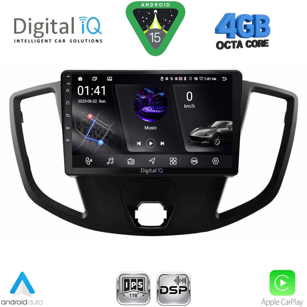 DIGITAL IQ RSG 6179_CPA (9inc) MULTIMEDIA TABLET for FORD TRANSIT mod. 2014-2020