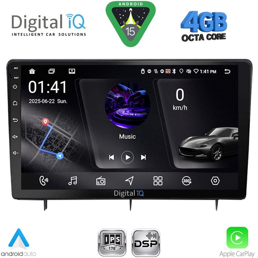 DIGITAL IQ RSG 6192_CPA (10inc) MULTIMEDIA TABLET for HONDA CIVIC mod. 2022-2026