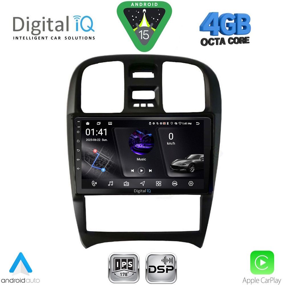 DIGITAL IQ RSG 6247_CPA (9inc) MULTIMEDIA TABLET for HYUNDAI SONATA mod. 2000-2006