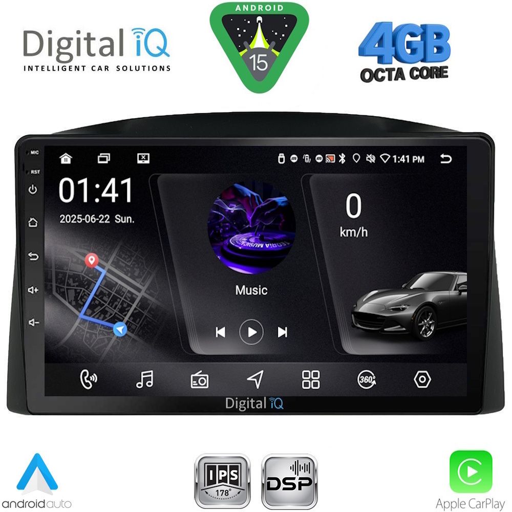 DIGITAL IQ RSG 6271_CPA (10inc) MULTIMEDIA TABLET for JEEP GRAND CHEROKEE mod. 2005-2007 with Original Navi