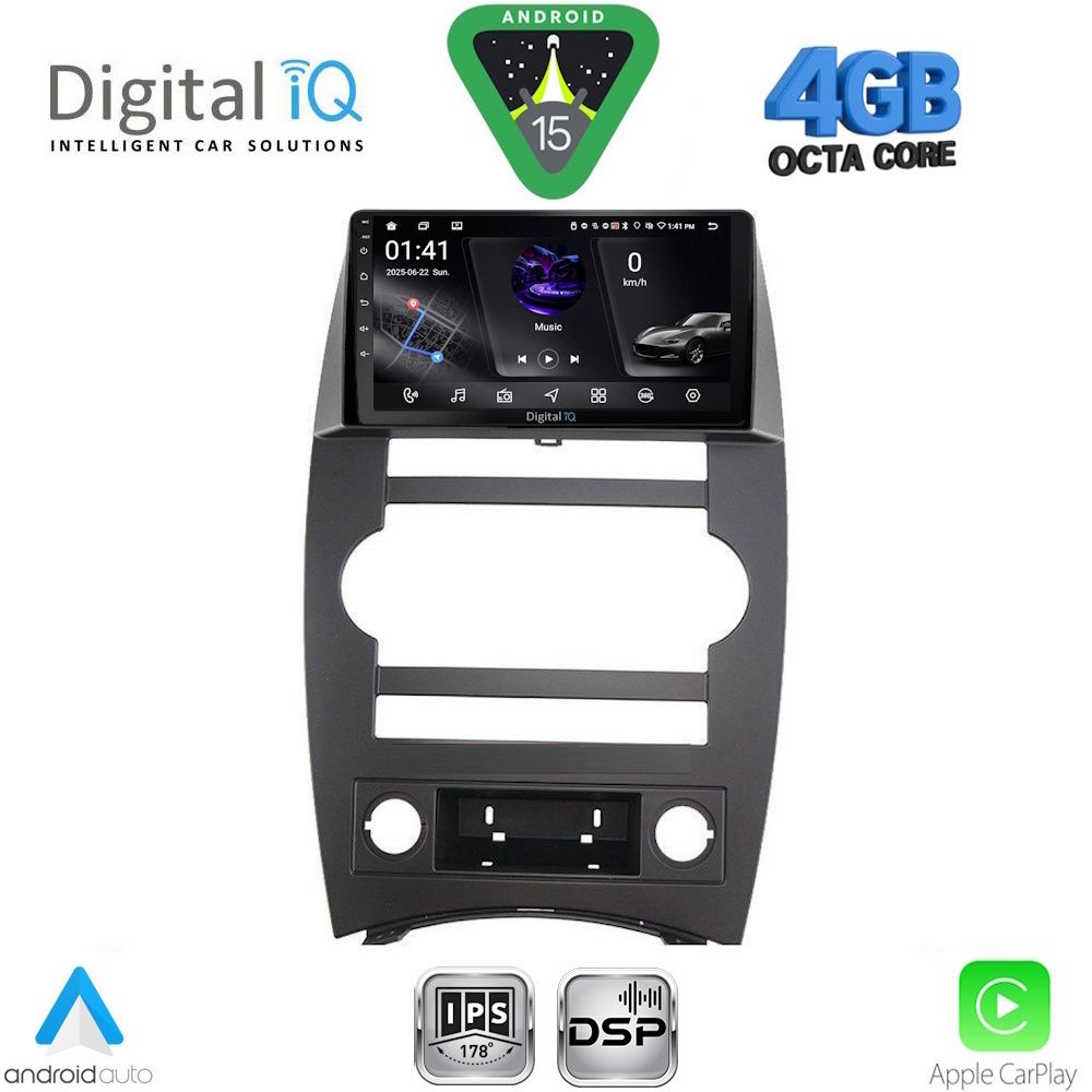 DIGITAL IQ RSG 6274_CPA (9inc) MULTIMEDIA TABLET for JEEP COMMANDER mod. 2007-2009