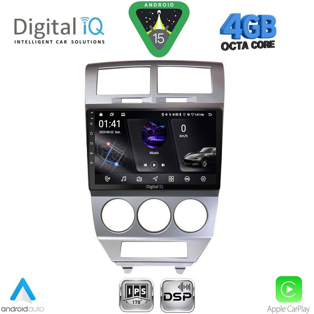 DIGITAL IQ RSG 6275_CPA (10inc) MULTIMEDIA TABLET for DODGE CALIBER mod. 2006-2012