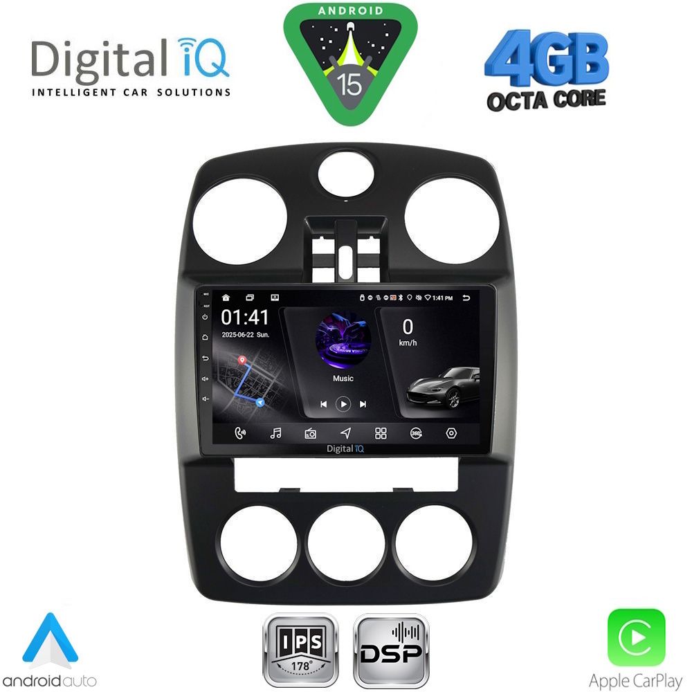 DIGITAL IQ RSG 6287_CPA (9inc) MULTIMEDIA for CHRYSLER PT CRUISER mod. 2005-2010