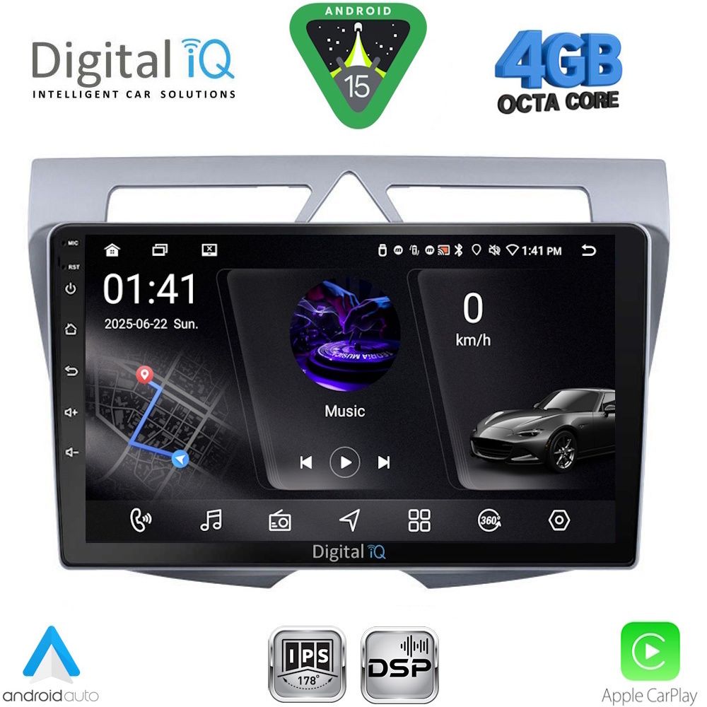 DIGITAL IQ RSG 6307_CPA (9inc) MULTIMEDIA TABLET for KIA PICANTO mod. 2008-2011