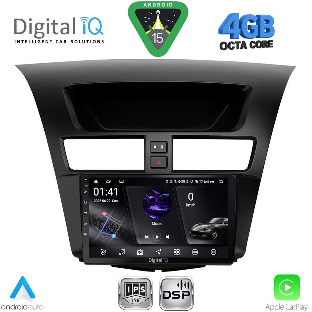 DIGITAL IQ RSG 6364_CPA (9inc) MULTIMEDIA TABLET for MAZDA BT50 mod. 2012-2019
