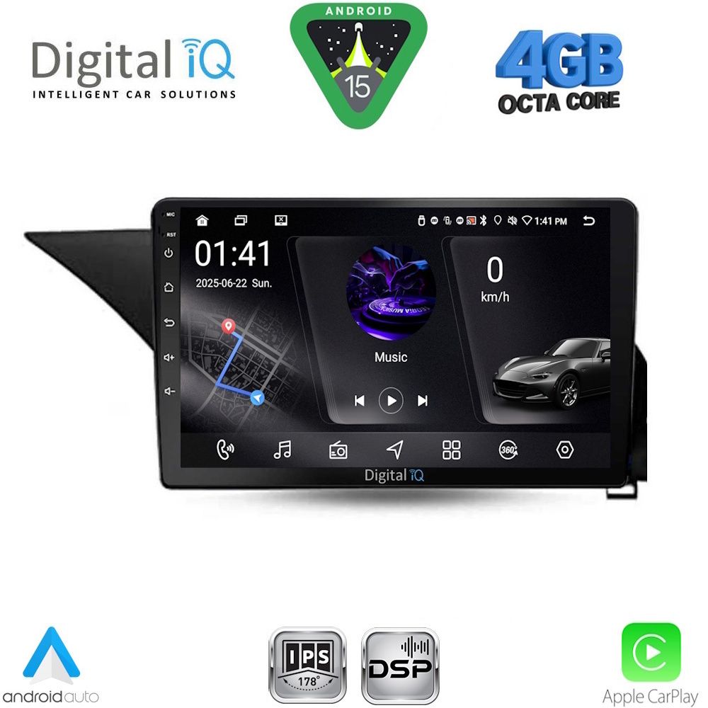 DIGITAL IQ RSG 6409_CPA (10inc) MULTIMEDIA TABLET for MERCEDES E (W212) mod. 2009-2016