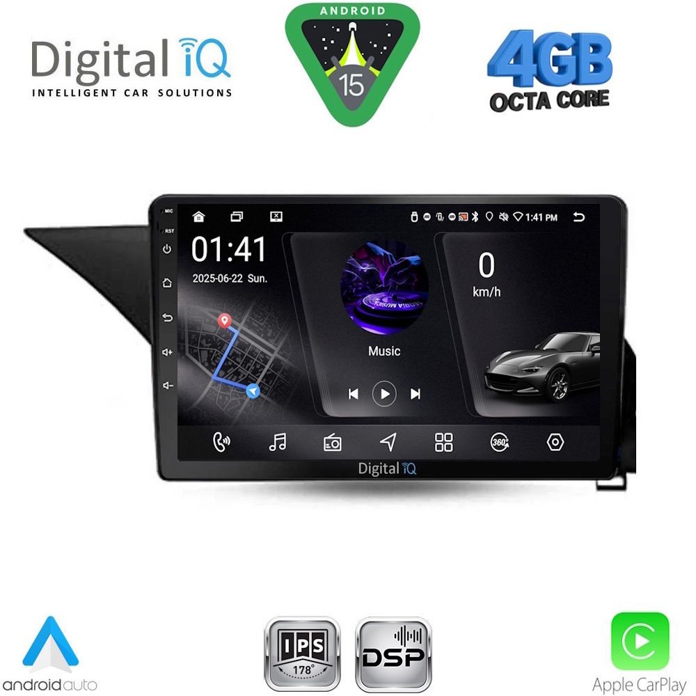 DIGITAL IQ RSG 6410_CPA (10inc) MULTIMEDIA TABLET for MERCEDES E  (W212) mod. 2012-2014 (NTG 4.5)