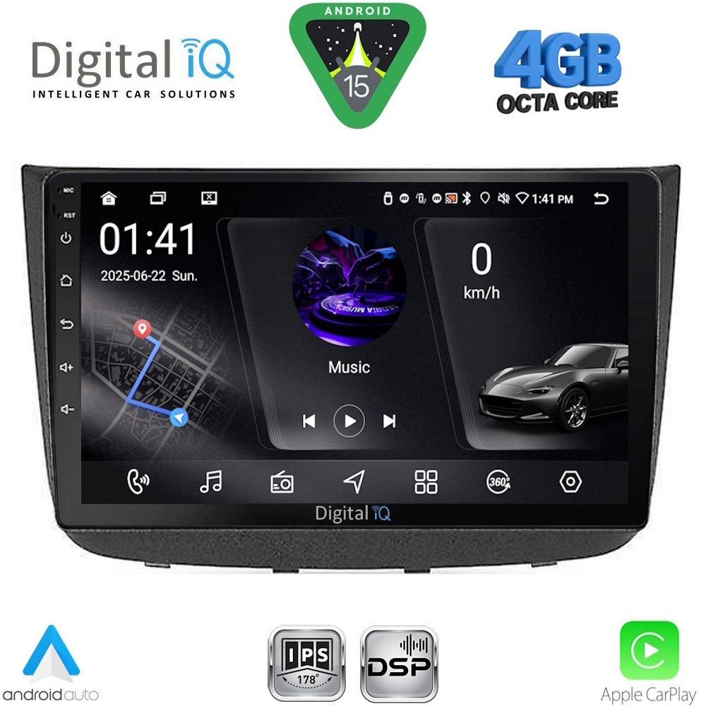 DIGITAL IQ RSG 6420_CPA (10inc) MULTIMEDIA TABLET for MERCEDES VITO - VIANO (W639) mod. 2003-2007