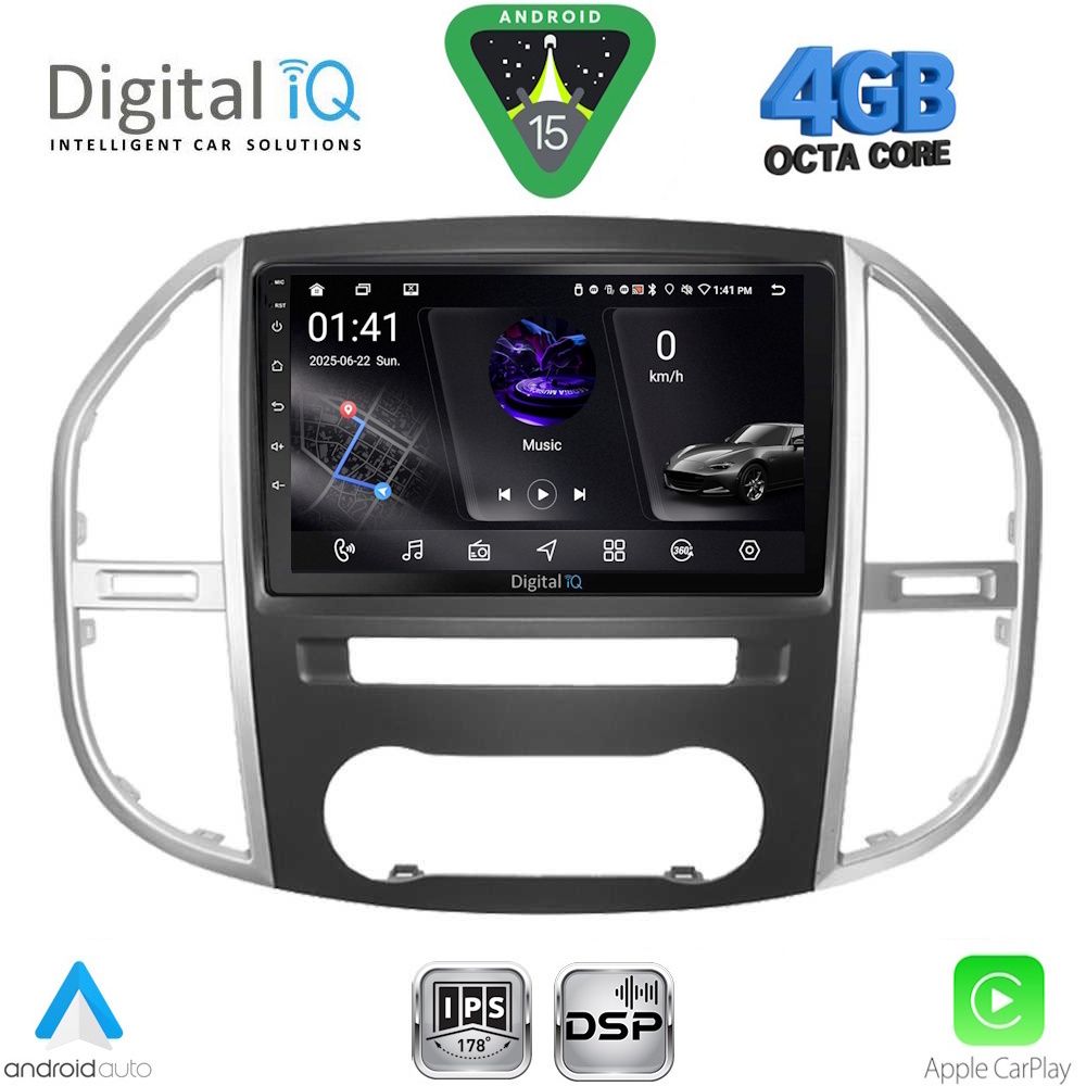 DIGITAL IQ RSG 6429_CPA (10inc) MULTIMEDIA TABLET for MERCEDES VITO – VIANO  (W447) mod. 2015-2024