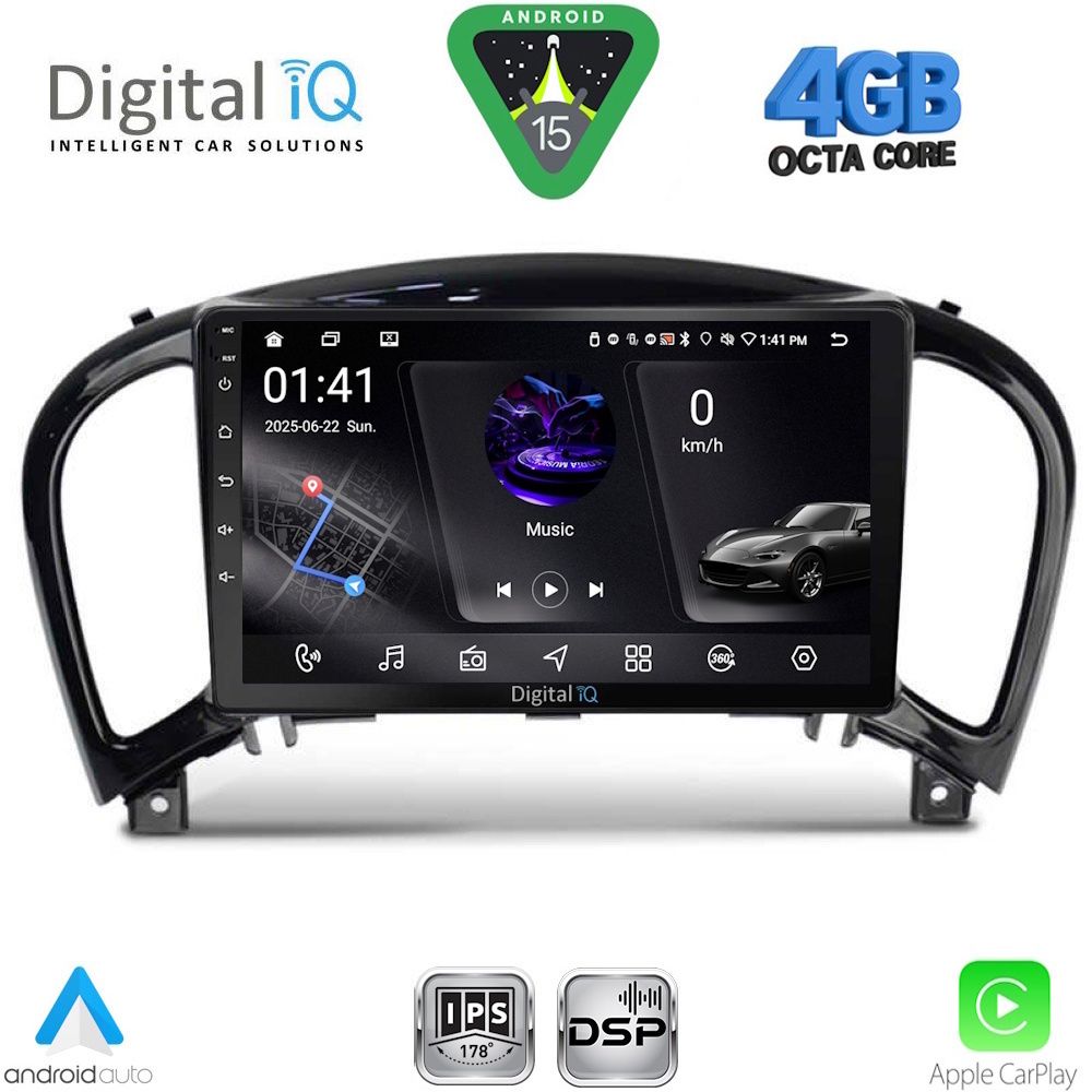 DIGITAL IQ RSG 6452_CPA (9inc) MULTIMEDIA TABLET for NISSAN JUKE mod. 2009-2020