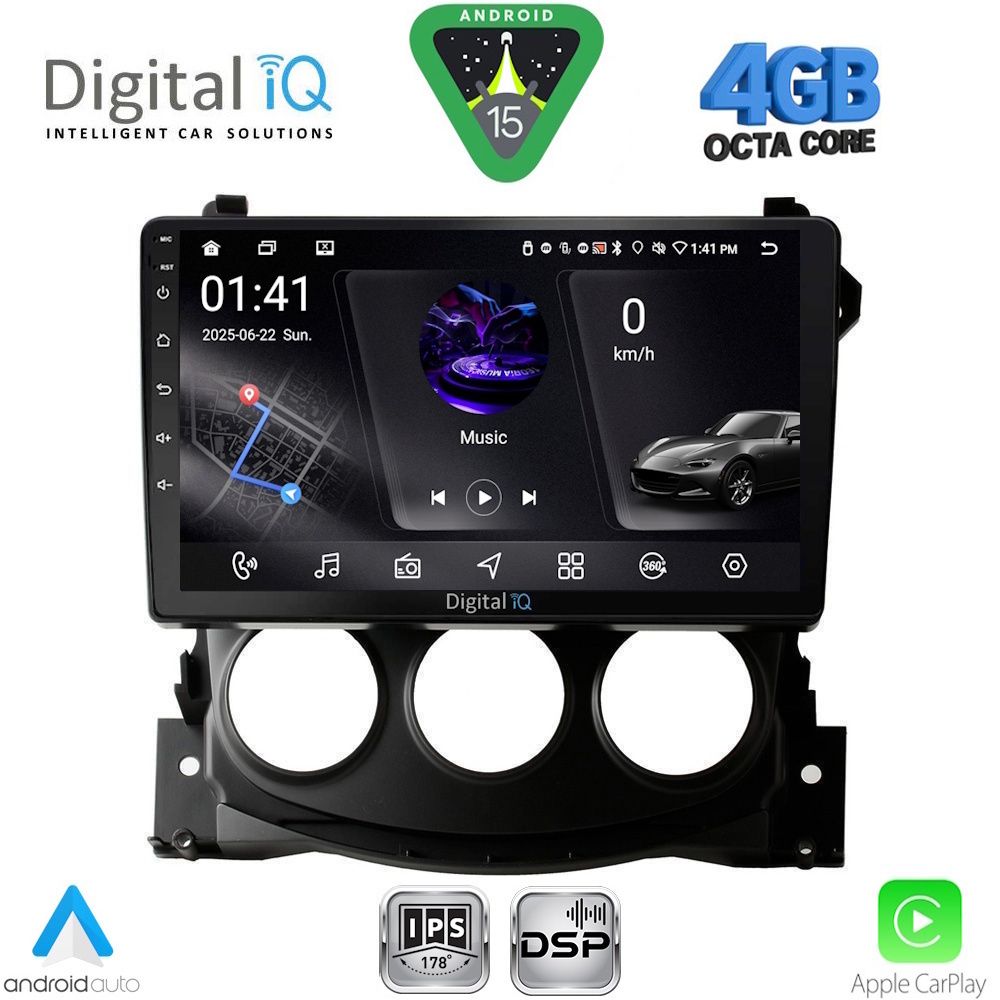 DIGITAL IQ RSG 6479_CPA (9inc) MULTIMEDIA TABLET for NISSAN 370Z mod. 2009-2012