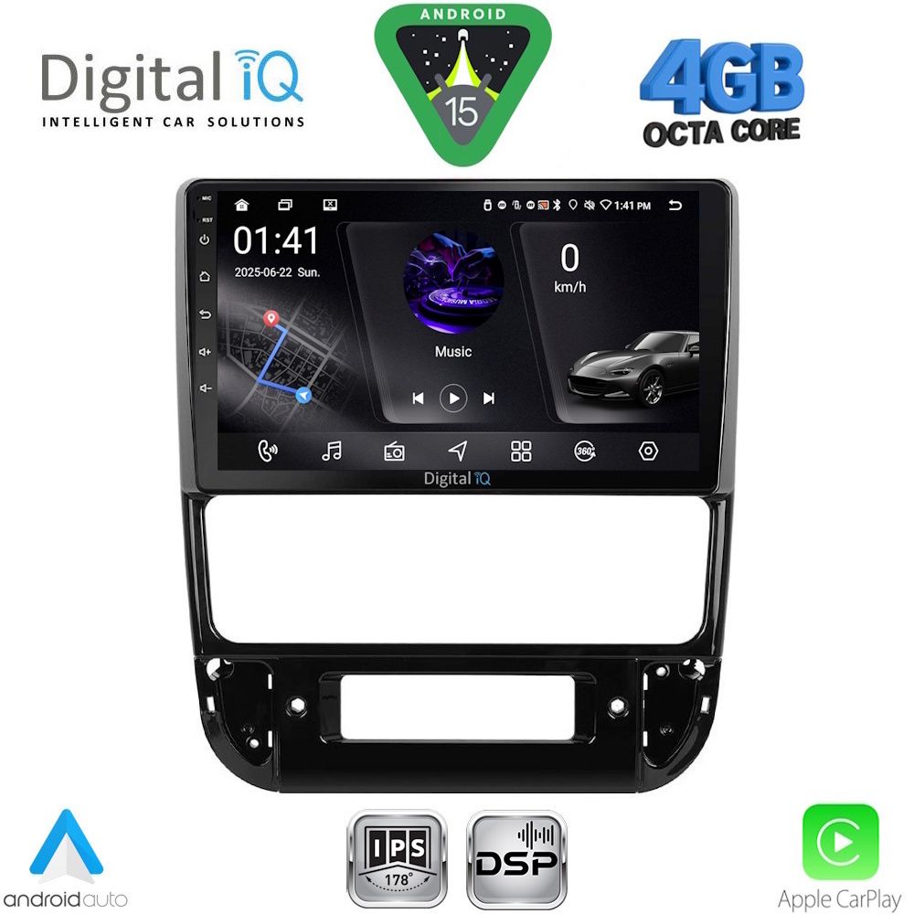 DIGITAL IQ RSG 6516_CPA (9inc) MULTIMEDIA TABLET for PEUGEOT 406 mod. 1998-2004