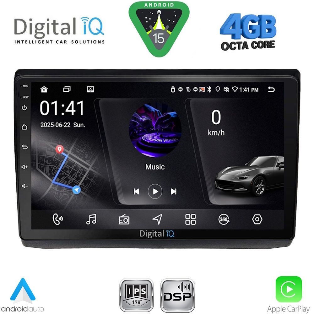 DIGITAL IQ RSG 6558_CPA (10inc) MULTIMEDIA TABLET for OPEL VIVARO – RENAULT TRAFIC - NISSAN PRIMASTAR mod. 2004-2015