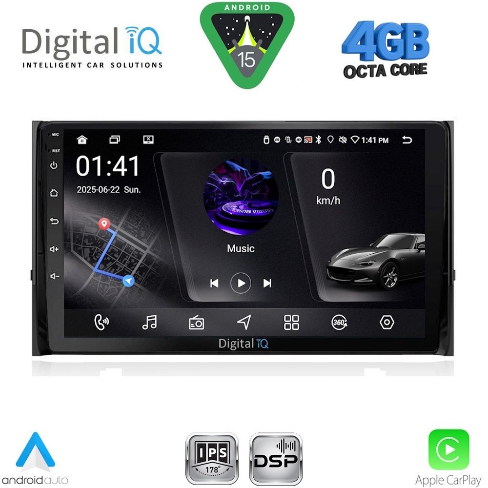 DIGITAL IQ RSG 6584_CPA (10inc) MULTIMEDIA TABLET for SKODA KAROQ - KODIAQ mod. 2016-2024