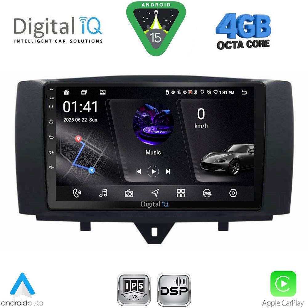 DIGITAL IQ RSG 6622_CPA (9inc) MULTIMEDIA TABLET for SMART (451) mod. 2010-2015