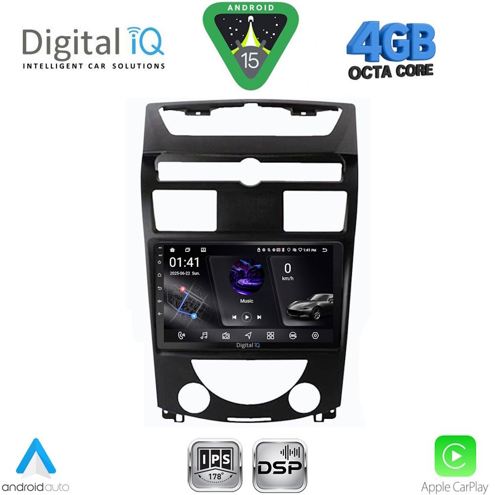 DIGITAL IQ RSG 6657_CPA (10inc) MULTIMEDIA TABLET for SSANGYONG REXTON mod. 2006-2015