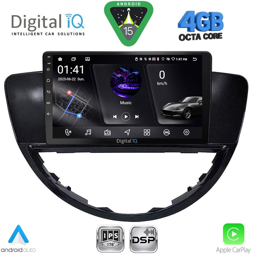 DIGITAL IQ RSG 6660_CPA (9inc) MULTIMEDIA TABLET for SUBARU TRIBECA mod. 2007-2014