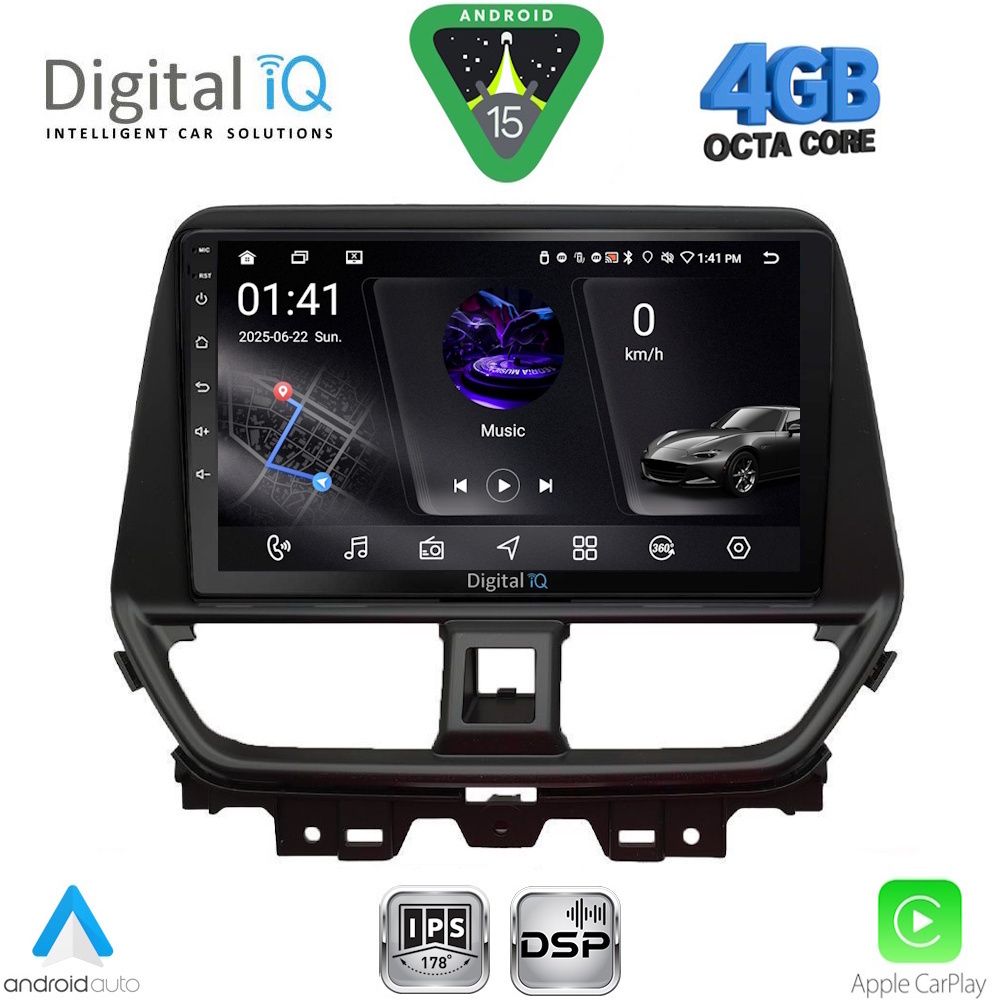 DIGITAL IQ RSG 6673_CPA (9inc) MULTIMEDIA TABLET for SUZUKI BALENO mod. 2022-2026