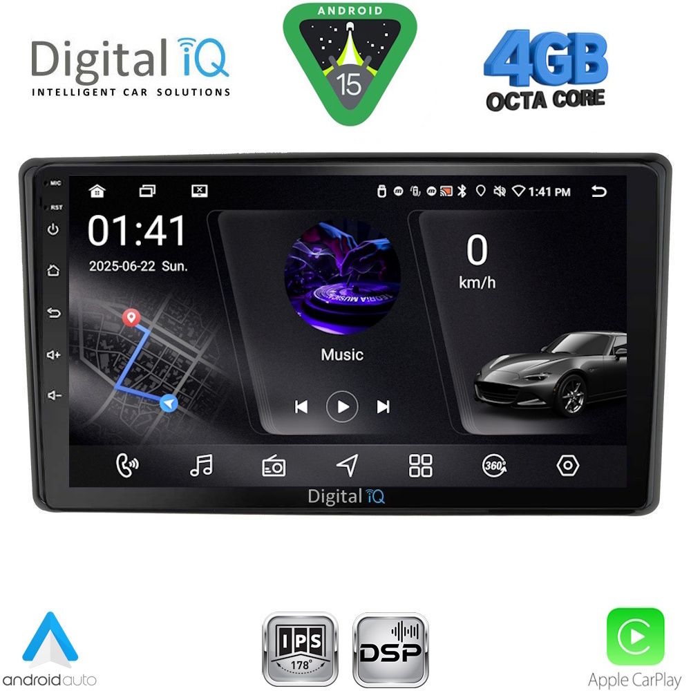 DIGITAL IQ RSG 6701_CPA (10inc) MULTIMEDIA TABLET for TOYOTA RAIZE mod. 2020-2026