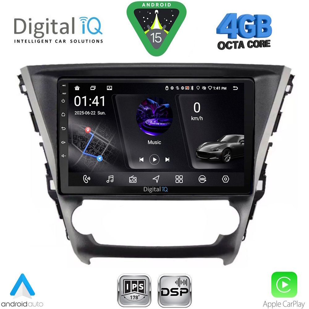 DIGITAL IQ RSG 6706_CPA (10inc) MULTIMEDIA TABLET for TOYOTA AVENSIS mod. 2016-2019