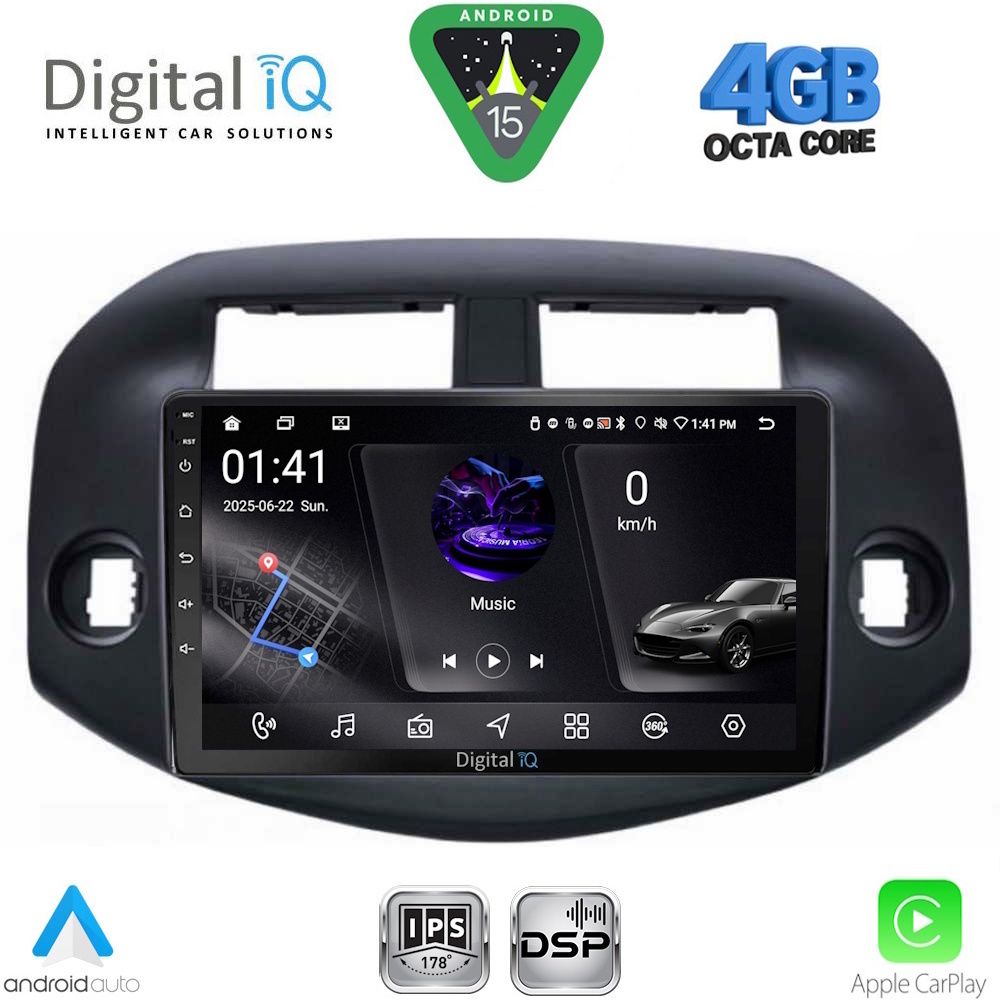 DIGITAL IQ RSG 6732_CPA (10inc) MULTIMEDIA TABLET for TOYOTA RAV 4 mod. 2006-2012