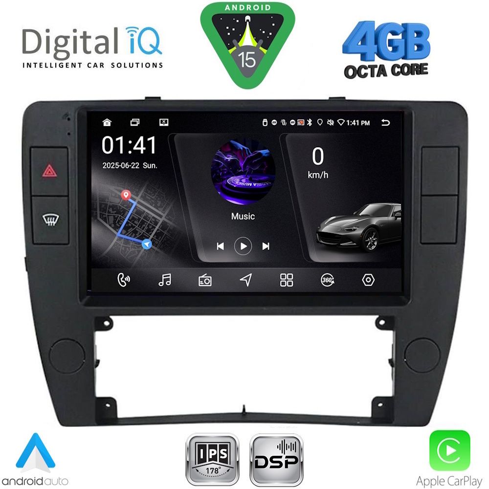 DIGITAL IQ RSG 6749_CPA  (9inc) MULTIMEDIA TABLET for VW PASSAT mod. 2000-2005
