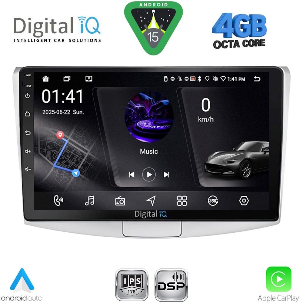 DIGITAL IQ RSG 6764_CPA (10inc) MULTIMEDIA TABLET for VW PASSAT mod. 2010-2015