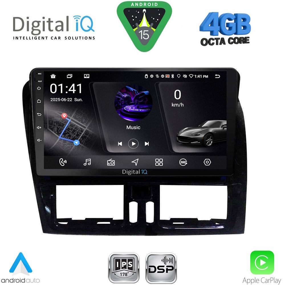 DIGITAL IQ RSG 6787_CPA (9inc) MULTIMEDIA TABLET for VOLVO XC60 mod. 2009-2017
