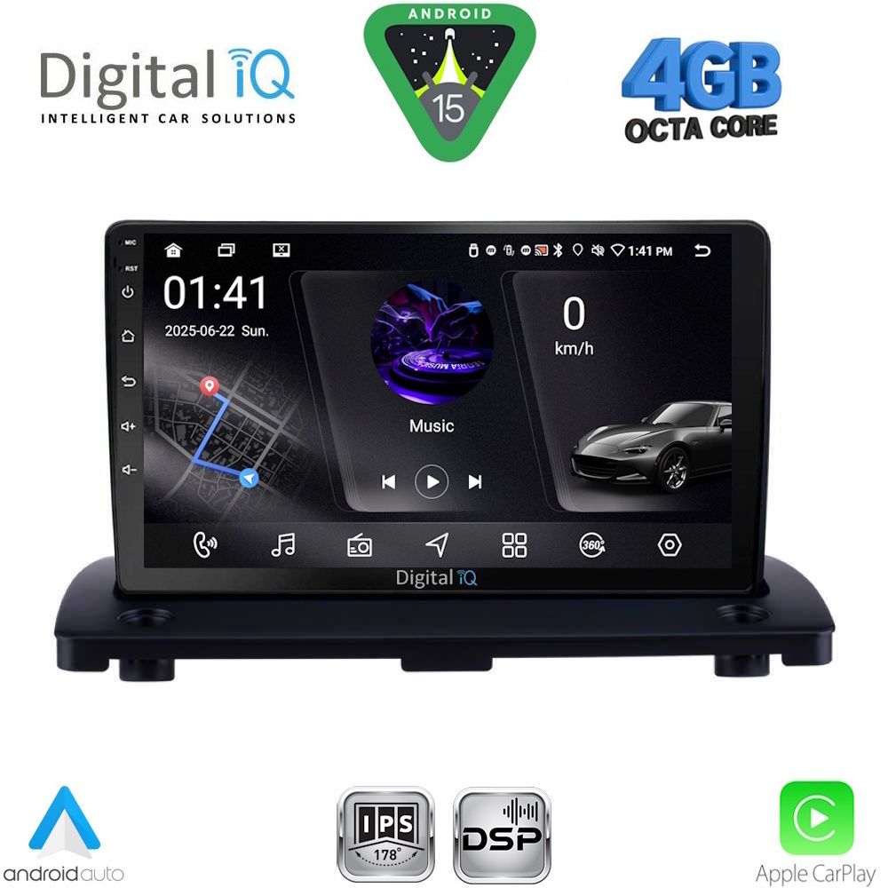 DIGITAL IQ RSG 6789_CPA (9inc) MULTIMEDIA TABLET for VOLVO XC90 mod. 2002-2014