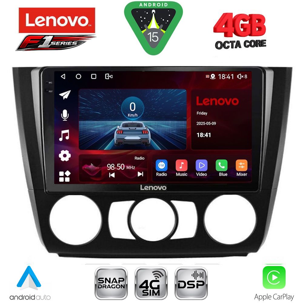 LENOVO SSQ 9040_CPA A/C (9inc) MULTIMEDIA TABLET for BMW S.1 E81-82-87-88 mod. 2004-2013