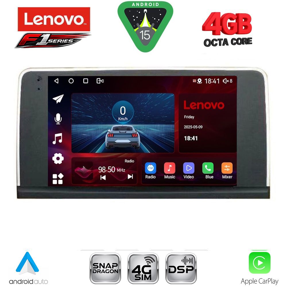 LENOVO SSQ 9062_CPA (9inc) (NBT) MULTIMEDIA TABLET for BMW X5 (E70) – X6 (E71) mod. 2013-2016