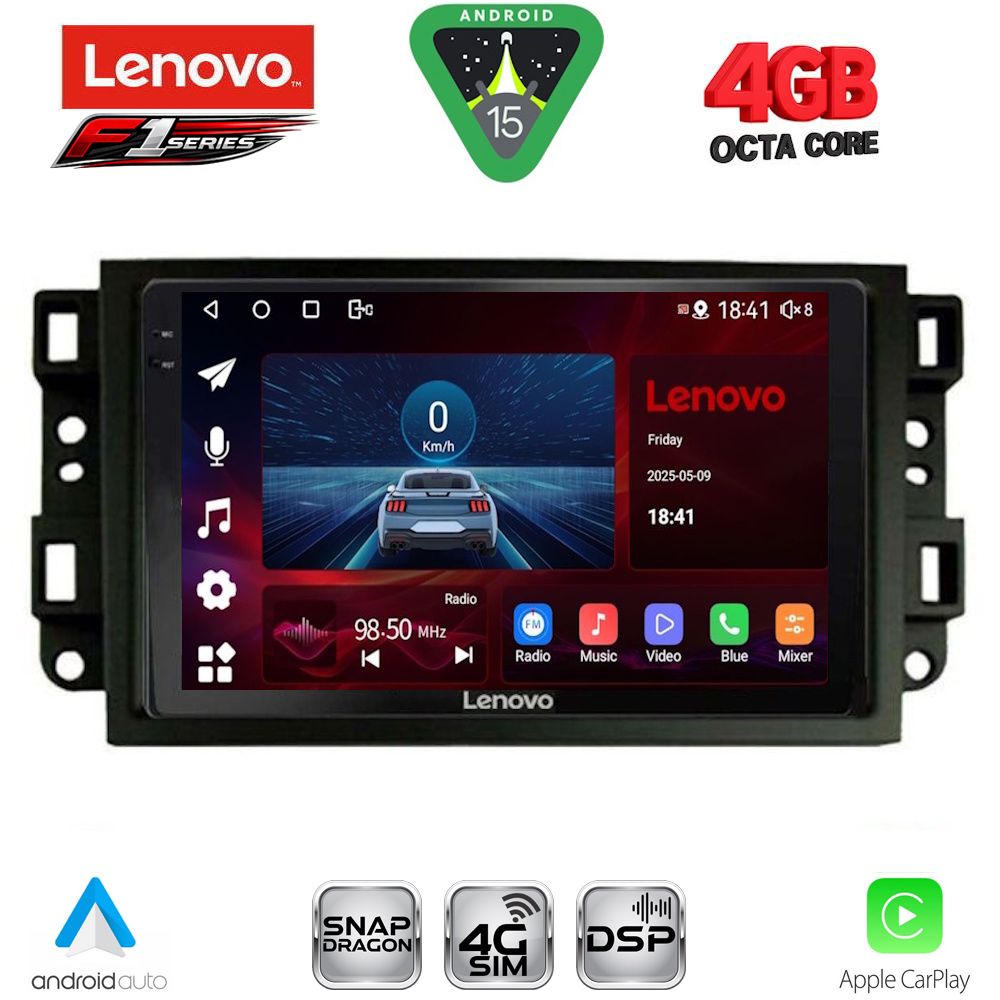 LENOVO SSQ 9069_CPA (10inc) MULTIMEDIA TABLET for GMC ALL mod. 2004-2012