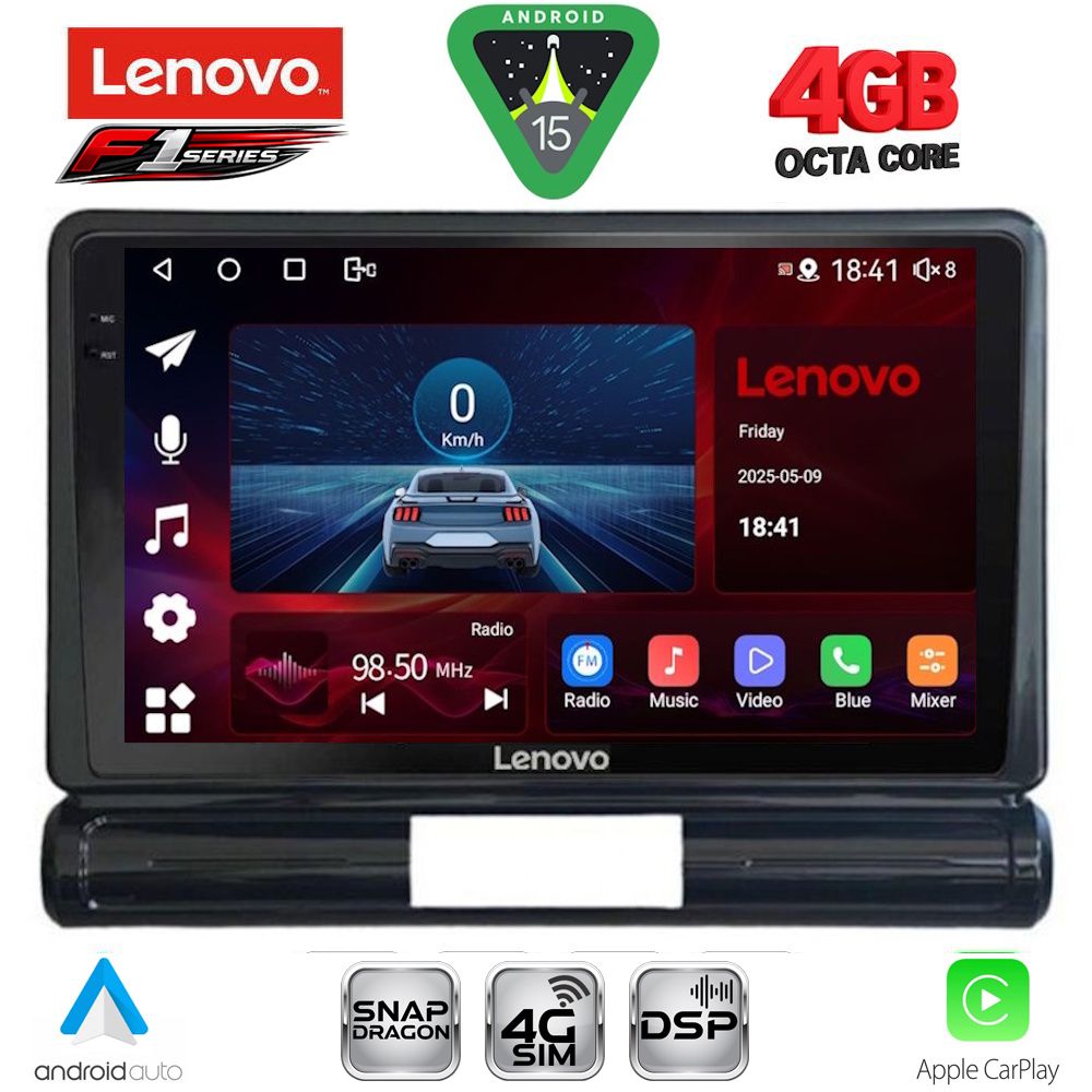 LENOVO SSQ 9093M_CPA (9inc) MULTIMEDIA TABLET for CITROEN C3 - DS3 mod. 2016-2024 Med Version