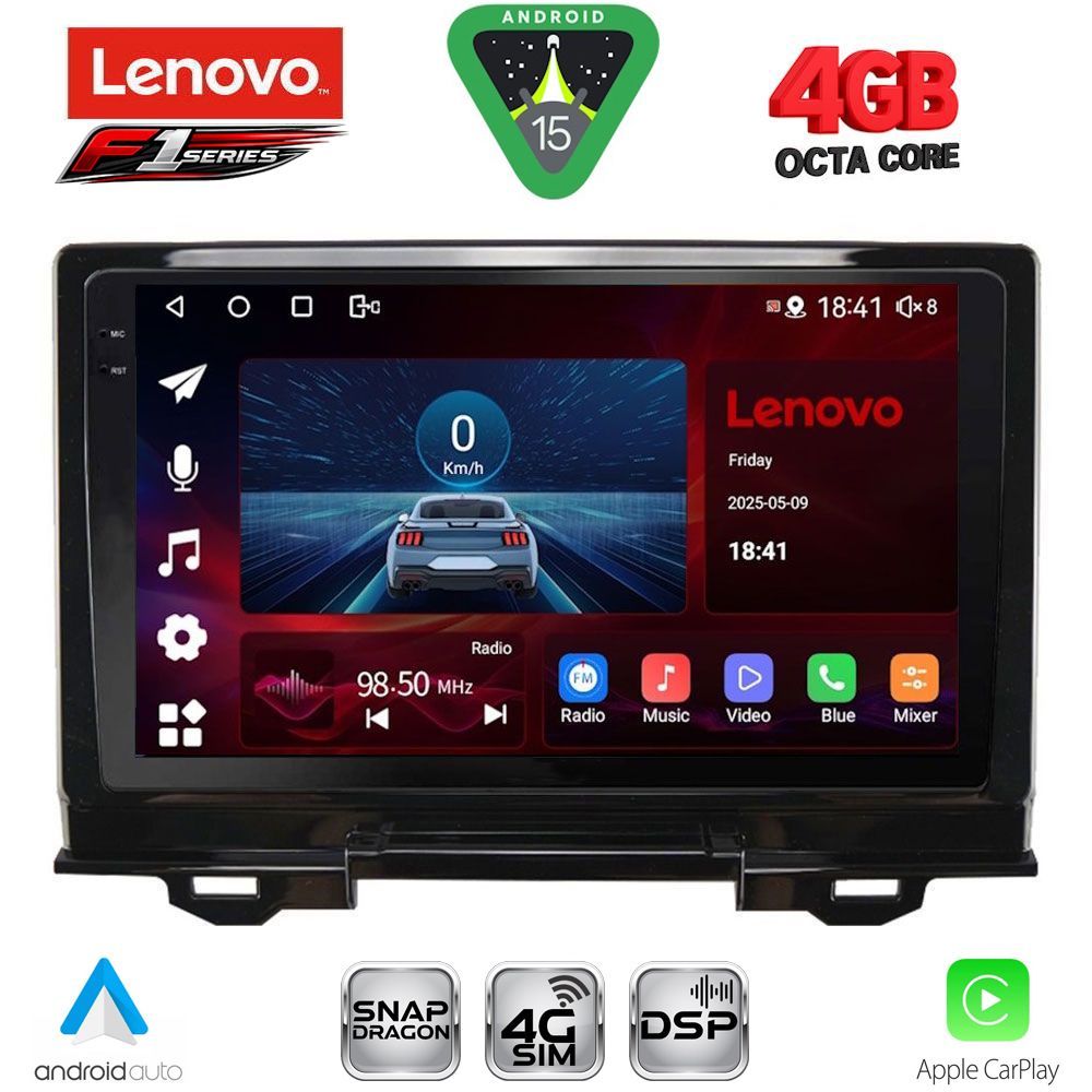 LENOVO SSQ 9202_CPA (9inc) MULTIMEDIA TABLET for HONDA HRV mod. 2021-2026