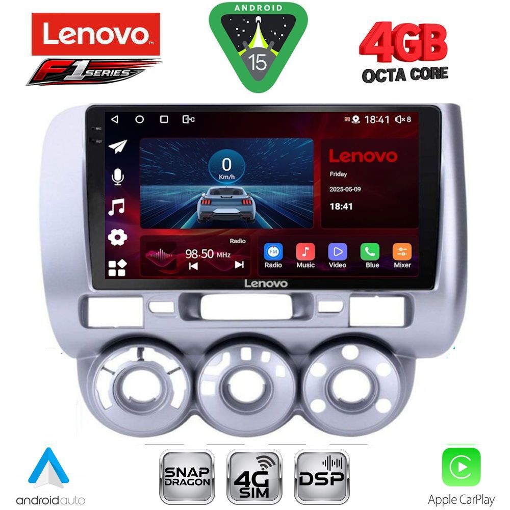 LENOVO SSQ 9210_CPA A/C (9inc) MULTIMEDIA TABLET for HONDA JAZZ mod. 2002-2008