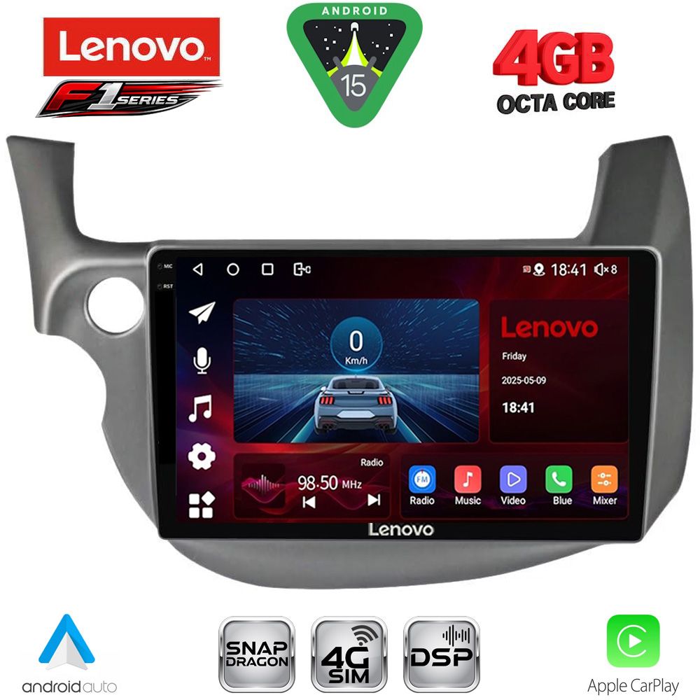 LENOVO SSQ 9211_CPA (10inc) MULTIMEDIA TABLET for HONDA JAZZ mod. 2008-2012