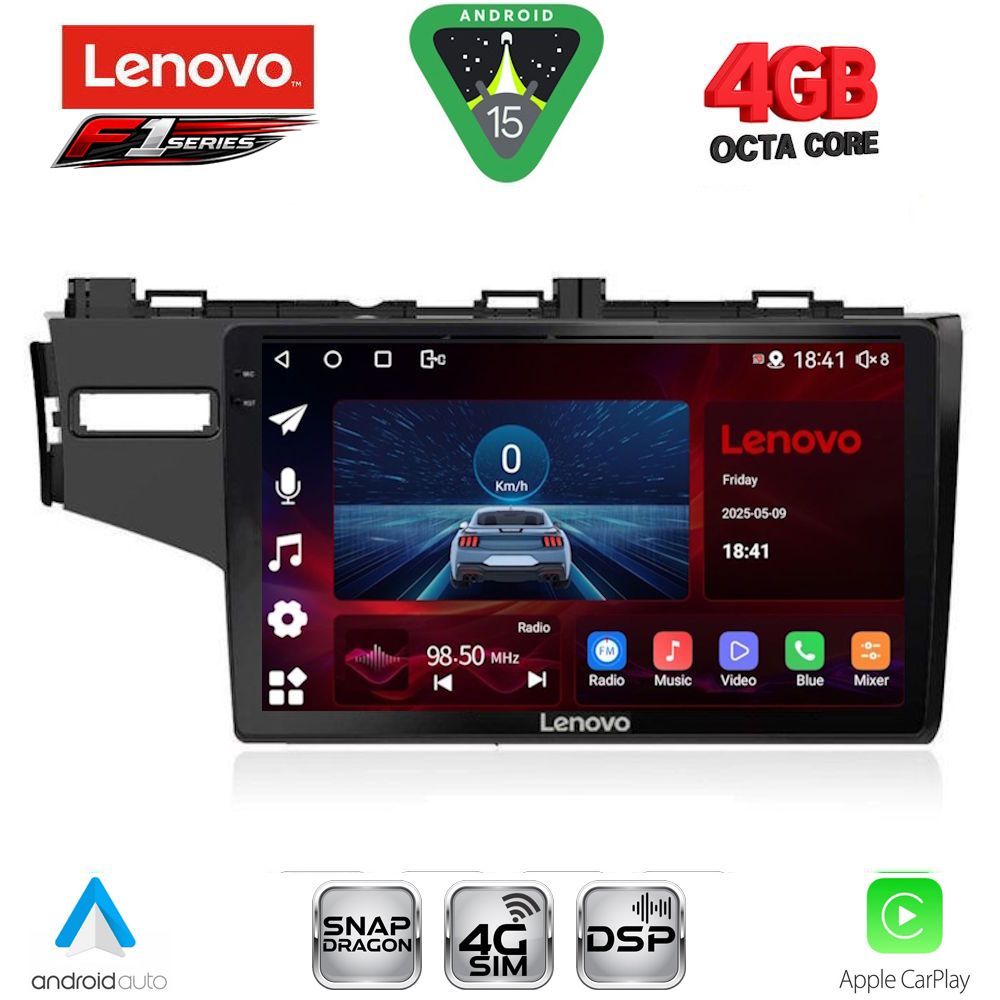 LENOVO SSQ 9212_CPA (10inc) MULTIMEDIA TABLET for HONDA JAZZ mod. 2013-2019