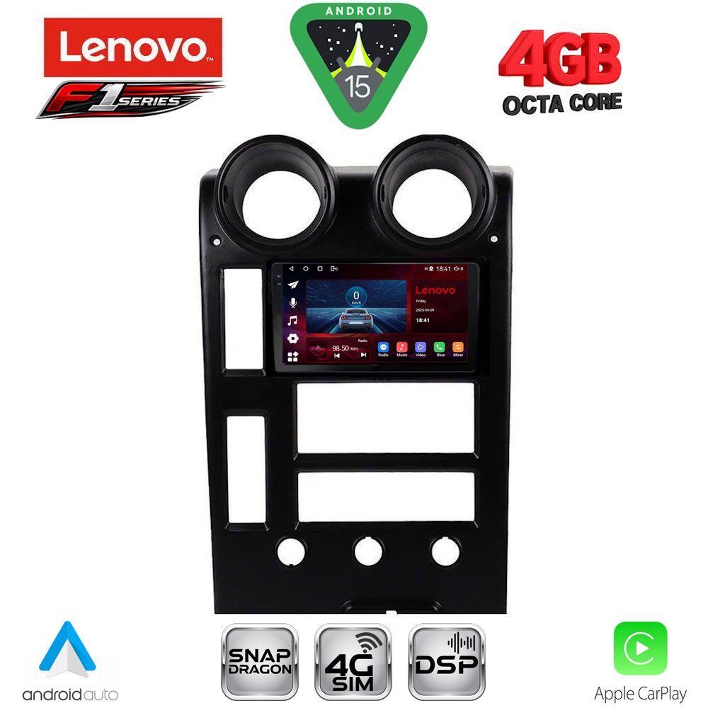 LENOVO SSQ 9215_CPA (9inc) MULTIMEDIA TABLET for HUMMER H2 mod. 2001-2007