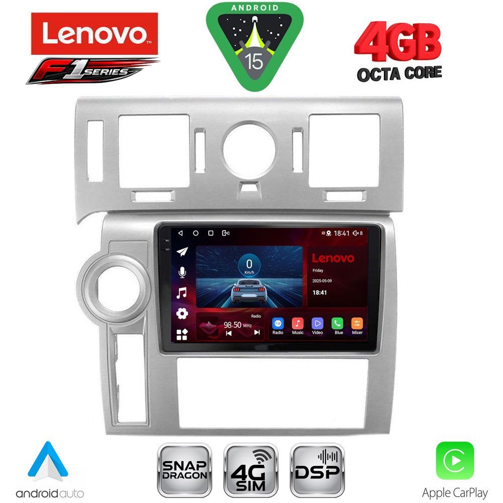 LENOVO SSQ 9216_CPA (9inc) MULTIMEDIA TABLET for HUMMER H2 mod. 2008-2009