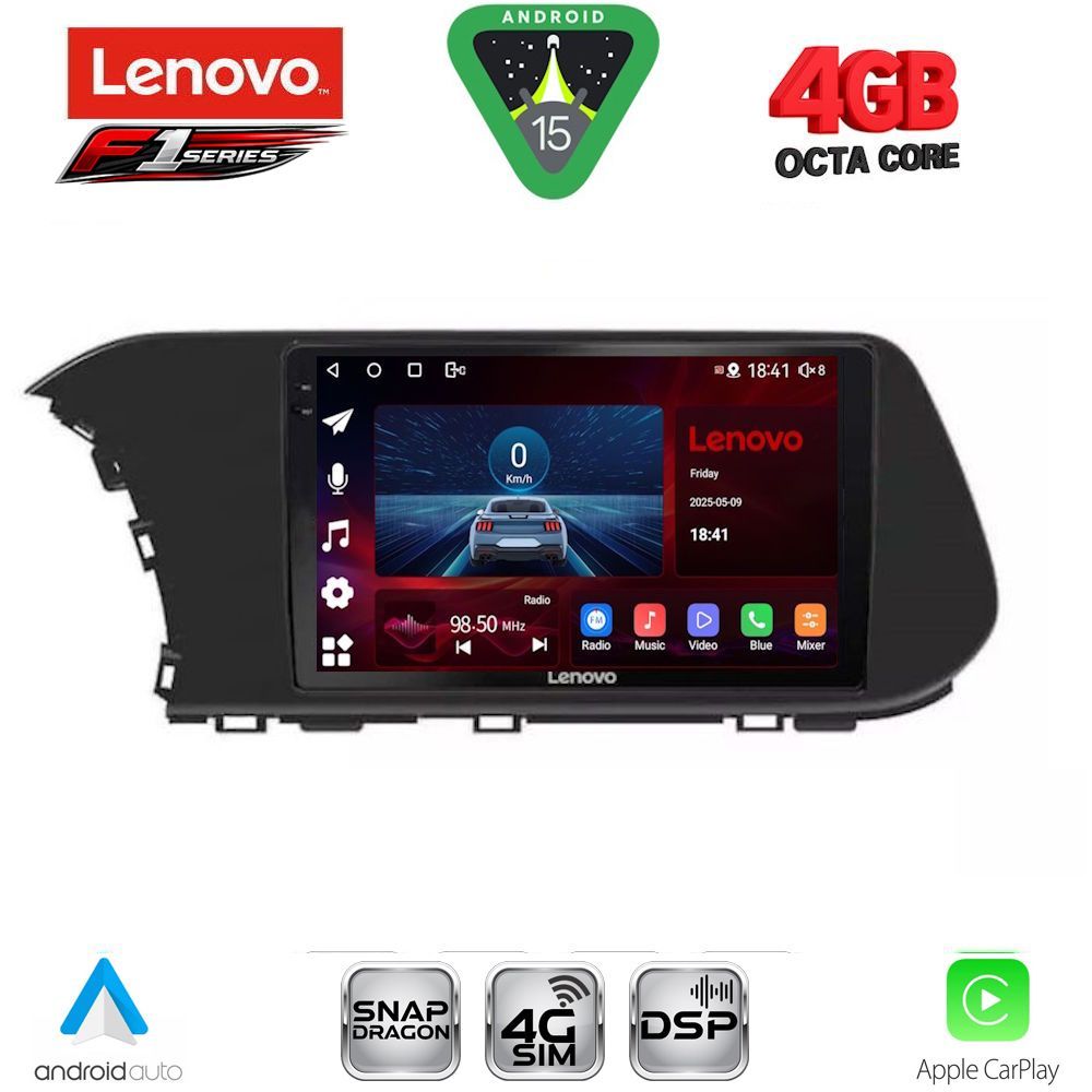 LENOVO SSQ 9220_CPA (10inc) MULTIMEDIA TABLET for HYUNDAI i20 - BAYON mod. 2020-2026