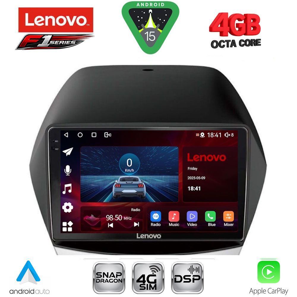 LENOVO SSQ 9235_CPA (10inc) MULTIMEDIA TABLET for HYUNDAI iX35 mod. 2010-2015