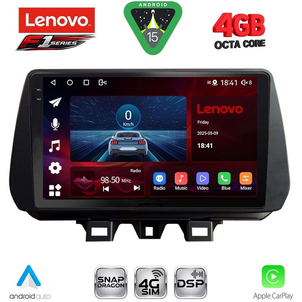 LENOVO SSQ 9244_CPA (9inc) MULTIMEDIA TABLET for HYUNDAI TUCSON mod. 2019-2023