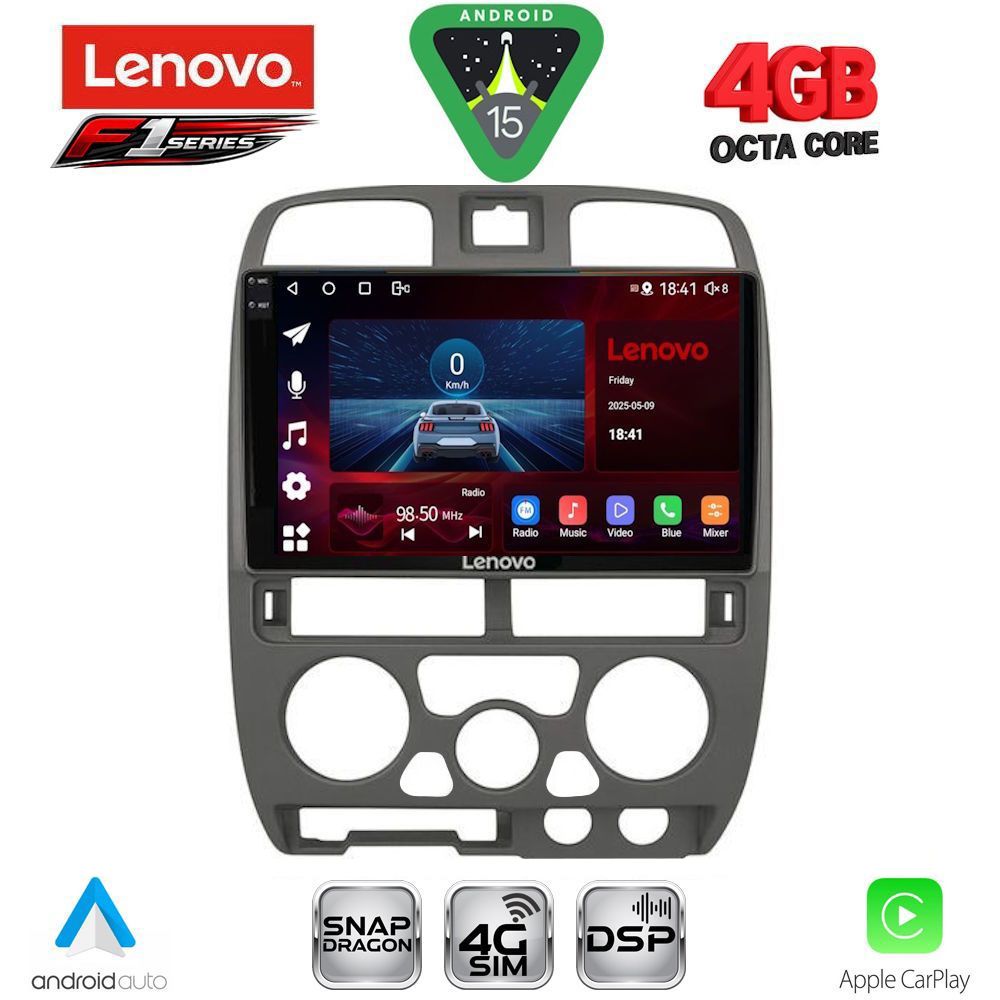 LENOVO SSQ 9253GR_CPA (9inc) MULTIMEDIA TABLET for ISUZU D-MAX mod. 2002-2008 (GREY) LENOVO SSQ 9253GR_CPA (9inc) MULTIMEDIA TABLET for ISUZU D-MAX mod. 2002-2008 (GREY)