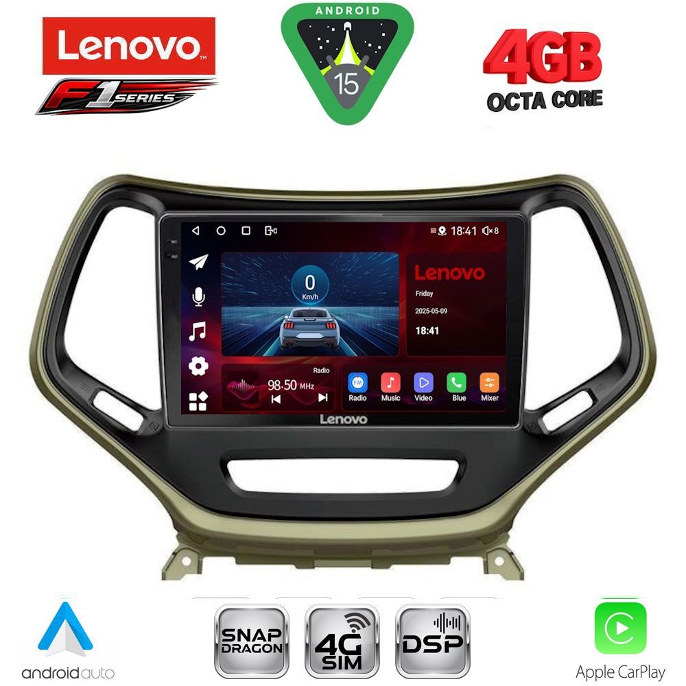 LENOVO SSQ 9273_CPA (10inc) MULTIMEDIA TABLET for JEEP mod. 2014-2026