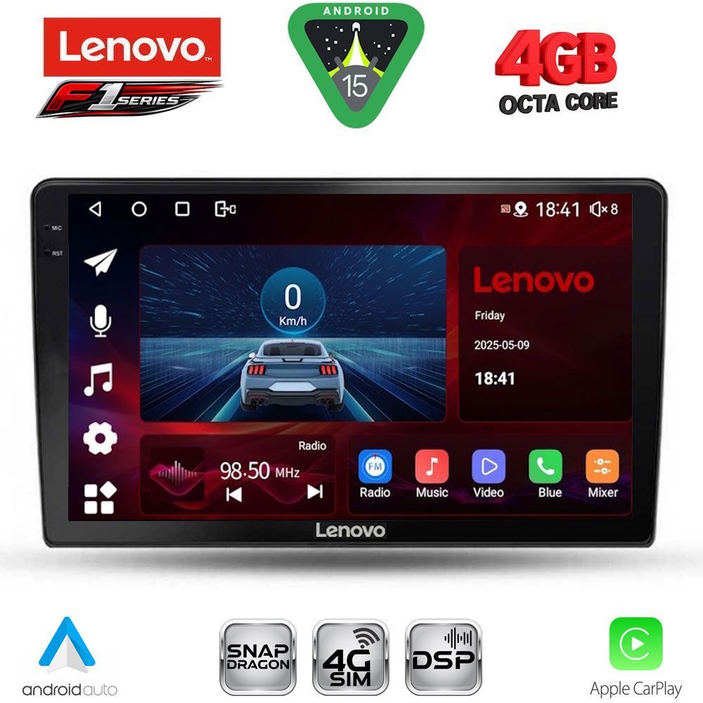 LENOVO SSQ 9301_CPA (9inc) MULTIMEDIA TABLET for KIA CEED mod. 2009-2012
