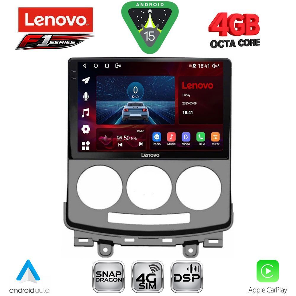 LENOVO SSQ 9370_CPA (9inc) MULTIMEDIA TABLET for MAZDA 5 mod. 2004-2010